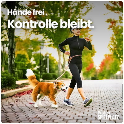 Freihändige Hüftleine – Sicher, bequem & ideal für unterwegs