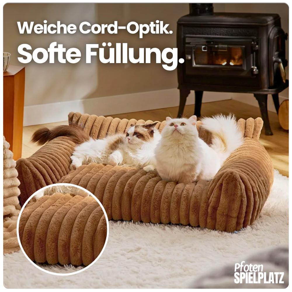 Weiches Sofa aus Plüsch – Kuscheliger Lieblingsplatz mit Stil