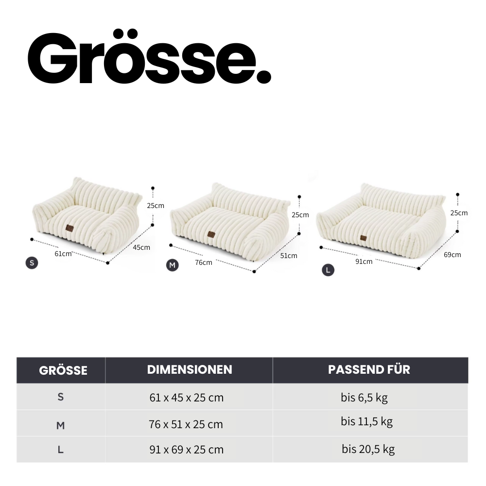 Weiches Sofa aus Plüsch – Kuscheliger Lieblingsplatz mit Stil