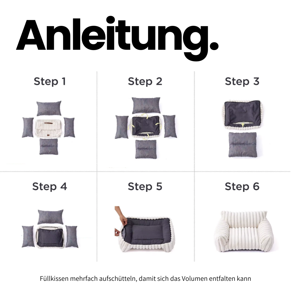 Weiches Sofa aus Plüsch – Kuscheliger Lieblingsplatz mit Stil