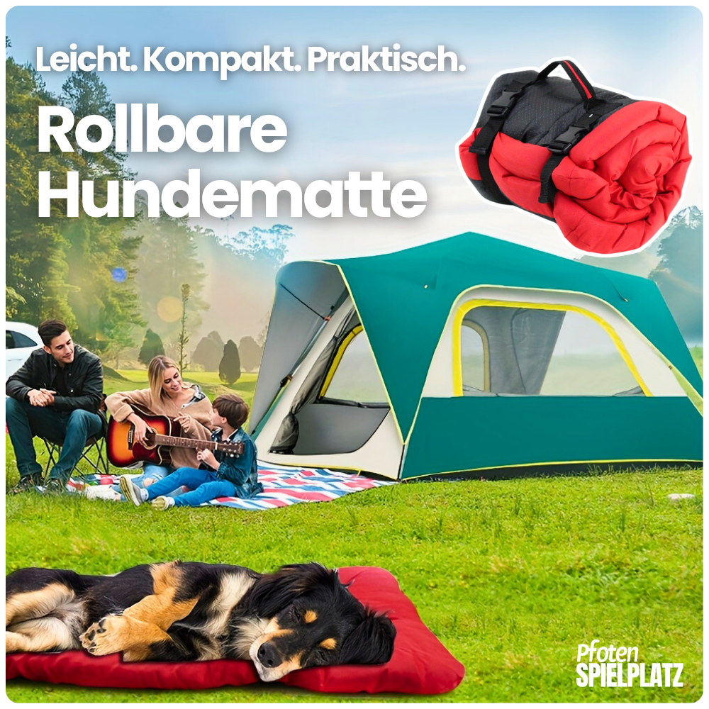 Rollbare Hundematte – Gemütlicher Ruheplatz für unterwegs