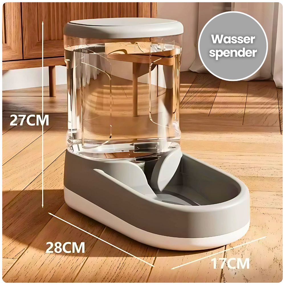 Automatischer Futter- & Wasserspender – Frische rund um die Uhr für Hund & Katze
