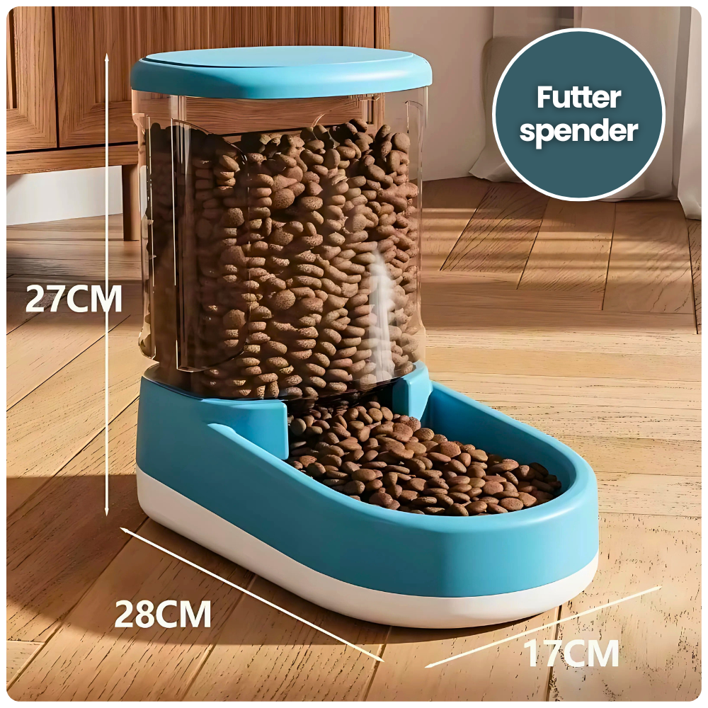 Automatischer Futter- & Wasserspender – Frische rund um die Uhr für Hund & Katze